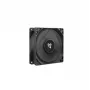 SBOX CF-80/R 80mm korpusa ventilators - melns