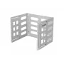 Sienas 19 inch statīvs LANBERG 8U, dziļums 497×400/240 mm, pelēks