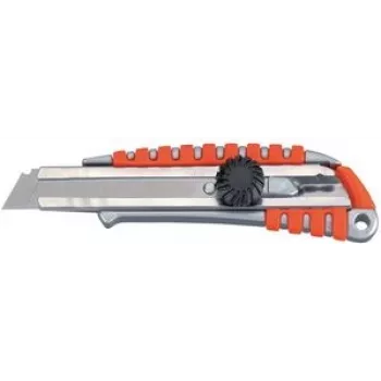 MAUL Cutter Professional Plus, 18 mm, gumijots satvēriena laukums, nerūsējošā tērauda asmens (77618-09)