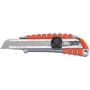 MAUL Cutter Professional Plus, 18 mm, gumijots satvēriena laukums, nerūsējošā tērauda asmens (77618-09)