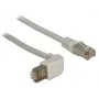 Tīkla kabelis DeLOCK 1m Cat.5e RJ-45 S/FTP Pelēks