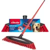 Slota VILEDA Pet Pro ALWAYS CLEAN ar ergonomisku sarkanu rokturi, viegla konstrukcija