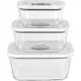 Rommelsbacher vakuuma stikla trauku komplekts VCG 1, 3 daļas (350 ml, 670 ml, 1100 ml), caurspīdīgs