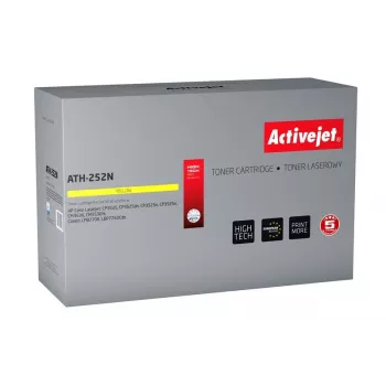 Activejet ATH-252N Toner (aizstāj HP 504A CE252A, Canon CRG-723Y; Supreme; 7000 lpp; dzeltens)