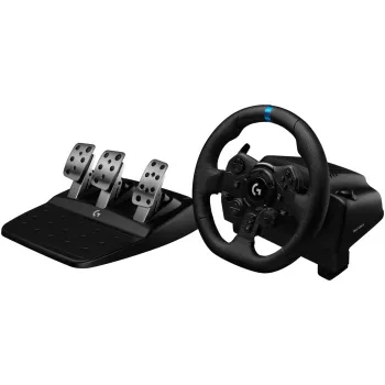 Logitech G G923 SE stūre ar pedāļiem un sviru, melna, USB 2.0, PC, PlayStation 4, PlayStation 5 (991-000531)