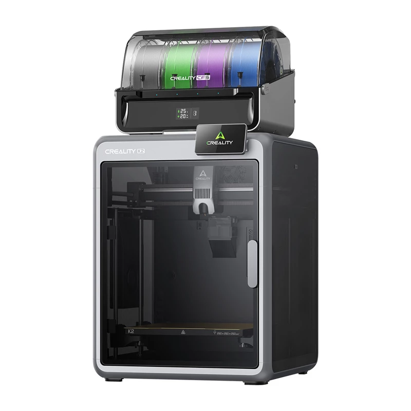 3D printeris Creality K2 Combo — Creality K2 Combo visaptverošs 3D printeris