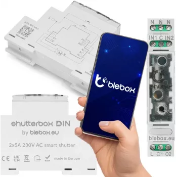 Vadības modulis bleBox 37578 žalūziju motoram