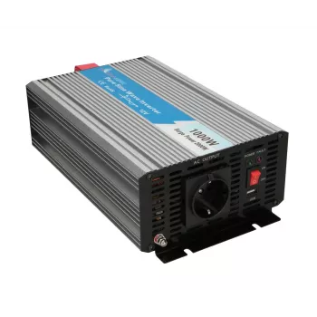 Sprieguma pārveidotājs Extralink OPIP-1000W 12V 230V 1000W tīrs sinusvilnis
