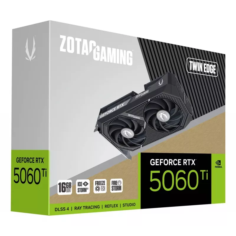 ZOTAC GAMING GeForce RTX 5060 Twin Edge 8GB GDDR7 Grafikas karte