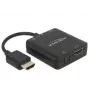 Delock HDMI audio signāla izdalītājs 4K 60 Hz, kompakts (63276)
