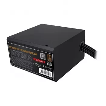 Gembird CCC-PSUBRONZE-850W Barošanas bloks Fornax Power 850W aktīvais PFC 12cm ventilators 80+Bronze kastē