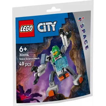 Konstruktors LEGO City Kosmosa izpētes mehs 30694 ar kustīgām rokām un kājām