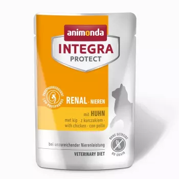 Slapjā kaķu barība Animonda Integra Protect 86632 85 g — Pieaugušiem, Vistas gaļa, Bez graudiem, Nieru mazspējai