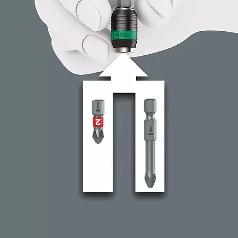 Wera 826 T Kraftform Turbo Bits