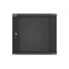 Pie sienas montējams tīkla skapis LANBERG WF03-5309-10B, 9U, 500×350×540 mm, max slodze 60 kg, melns