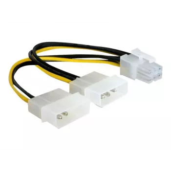 Strāvas kabelis PCI Express kartei DeLOCK 82315 0,15m
