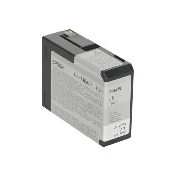 Epson Singlepack Light Black T580700, gaiši melna, pigmenta tinte, 80 ml, 1 gab.