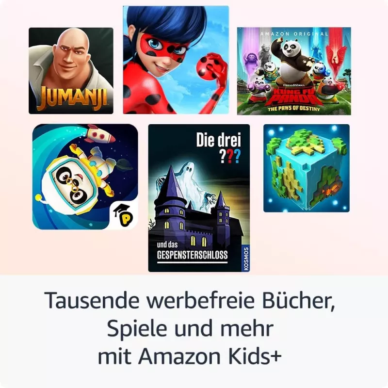 Amazon Fire HD 8 Kids Pro planšetdators (2024), 32 GB, Jungle Cat