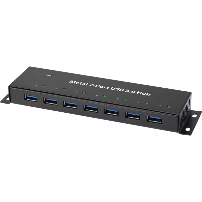 USB 3.2 Gen 1 Micro-B kabelis Renkforce RF-3955359, 5 Gbit/s, 1 m, melns