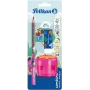 Pelikan mācību zīmuļu komplekts Combino BS, Rad., Ansp., rozā (821612)
