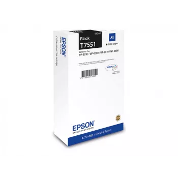 Epson C13T75514N oriģinālā melnā tintes kasetne, augstas ražības (XL), 1 gab.