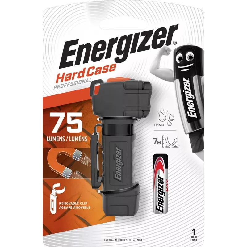 Energizer Hardcase Pro Daudzfunkciju Lukturis 1 AA 75 lm