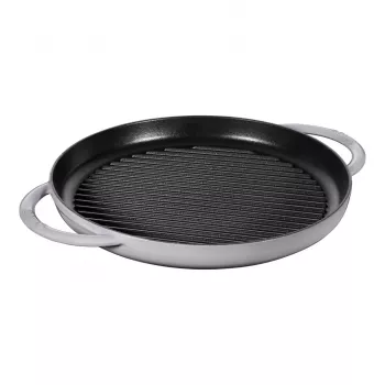 Grila panna ZWILLING STAUB Round 30 cm Pelēka