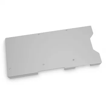 Ūdens bloka aizmugures plāksne EK Water Blocks EK-Quantum Vector² RE RTX 3080/90 Aluminium Silver