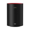 Cudy M3000 2-Pack Dual-band (2.4 GHz / 5 GHz) Wi-Fi 6 (802.11ax) Melns, Sarkans 1 Iekšējā