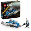 LEGO Star Wars: Captain Rex Y-Wing Microfighter — būvējams zvaigžņu kuģis ar minifigūru, 99 detaļas, 6+ gadiem