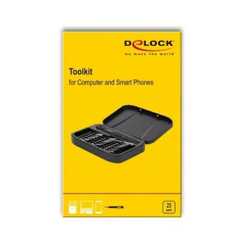 Screwdriver Bit Set DeLOCK 64066 22 gab.