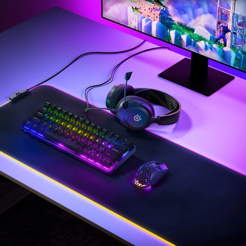 SteelSeries Arctis Nova 1 Vadu austiņas Spēļu galvas saite Melna