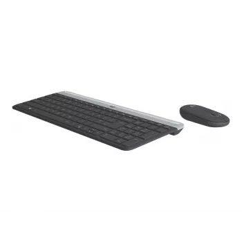 Bezvadu tastatūras un peles komplekts Logitech MK470 Slim Combo
