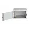 Sienas stiprinājuma skapis DIGITUS Dynamic‑N 7U 19 collu 600x600 mm, neizmontēts, IP20, atslēgas slēdzene