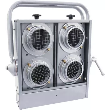 EUROLITE Audience Blinder 4xPAR-36 sudraba
