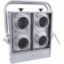 EUROLITE Audience Blinder 4xPAR-36 sudraba
