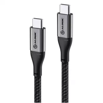 Alogic Super Ultra USB-C kabelis (vīriešu–vīriešu)