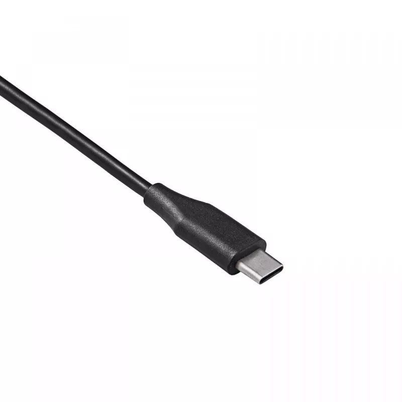 Akyga AK-ND-81 USB-C GaN klēpjdatora barošanas adapteris 65 W, PD 3.0, 5–20 V, 1,8 m kabelis, melns