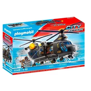 Playmobil City Action 71149 rotaļu komplekts ar policistiem un transportlīdzekļiem