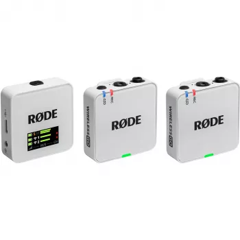 RØDE Wireless GO III Baltā krāsā - bezvadu mikrofonu sistēma (balta)