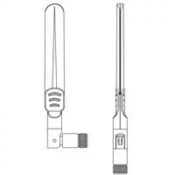 Extreme Networks antena - Wi-Fi - 5,2 dBi, 3,2 dBi - daudzvirzienu - Iekštelpām - Balta - priekš Zebra AP 6522 (ML-2452-APA2-02)