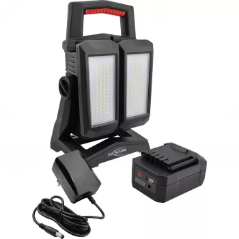Darba gaisma ANSMANN HS4500R-DUO uzlādējama 4500 lm, pārnēsājams LED prožektors