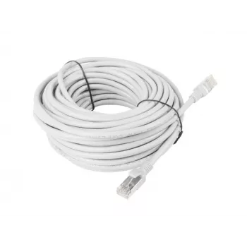 LANBERG tīkla kabelis RJ-45 Cat5e PCU5-10CC-3000-S, 30 m, U/UTP, CCA vads, PVC apvalks, 26 AWG, balts