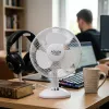 Adler AD 7302 Galda Ventilators Balts 23 cm