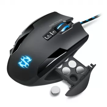 Sharkoon Skiller SGM1 spēļu pele labročiem USB tipa A optiskā 10800 DPI