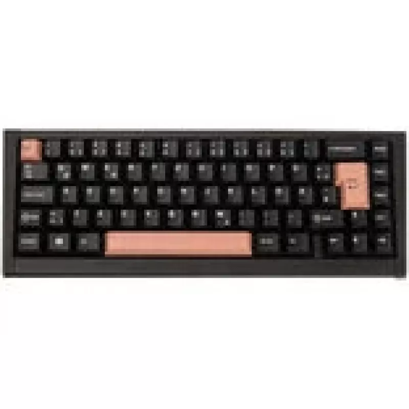GMK FPTK5052 tastatūras taustiņu vāciņu papildinājuma komplekts, ABS, divkāršās iesmidzināšanas, ISO un ANSI, pasteļrozā