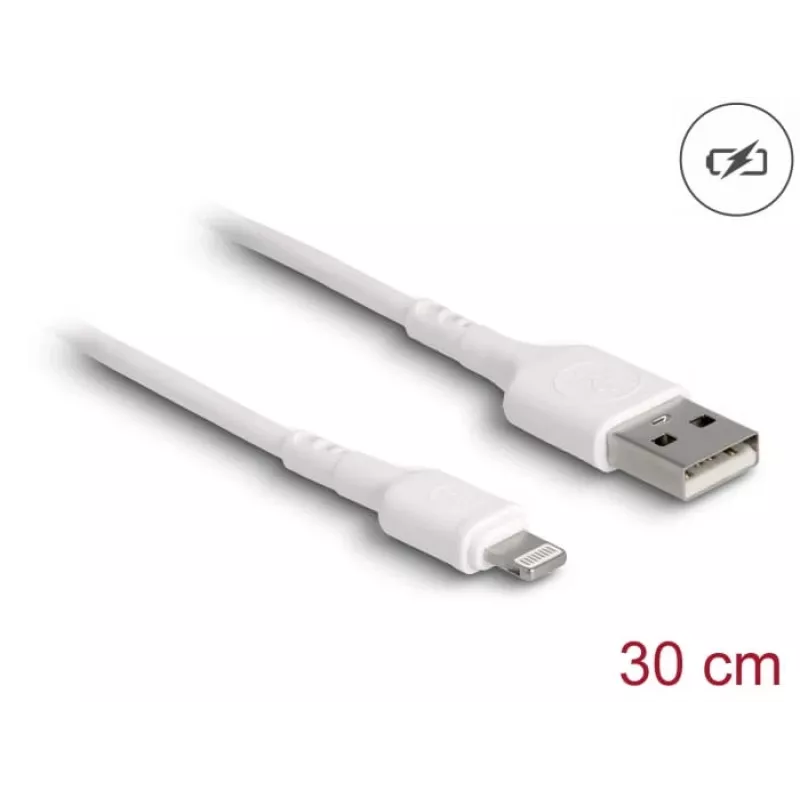 USB uzlādes kabelis DeLOCK 87866 iPhone iPad iPod 30 cm