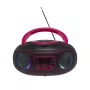Denver TCL-212BT PINK Pārnēsājams CD atskaņotājs Melns, Rozā