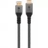Goobay 65268 Video kabeļa adapteris 1 m DisplayPort–HDMI pelēks (65268)