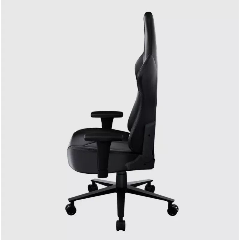 Spēļu krēsls Onex RTC Embrace Hardcore Black — ergonomisks, regulējams augstums un atzveltne